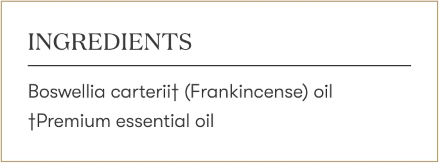 Young Living Frankincense Essential Oil | 15 ml | Seed to Seal Premium Oil for Diffuser, Aromatherapy & Skin Care | Grounding, Calming Aroma | Travel-Friendly Bottle for Daily Self-Care