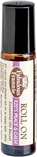 Fabulous Frannie Peace and Calm Essential Oil Roll On Made with Mandarin, Lavender Bulgarian, Vetiver & Sweet Orange Essential Oils and Coconut Carrier Oil 10ml