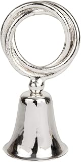 Loop Candle Snuffer – Handcrafted Metal Wick Extinguisher, Modern Home Décor Accessory (Silver)