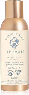 Thymes Home Fragrance Mist – Room Air Fresheners for Home Long Lasting – Air Freshener Spray – Scented Room Spray with Notes of Lemon, Rosemary, Sea Salt & Sandalwood (Morning Tide, 3 oz)