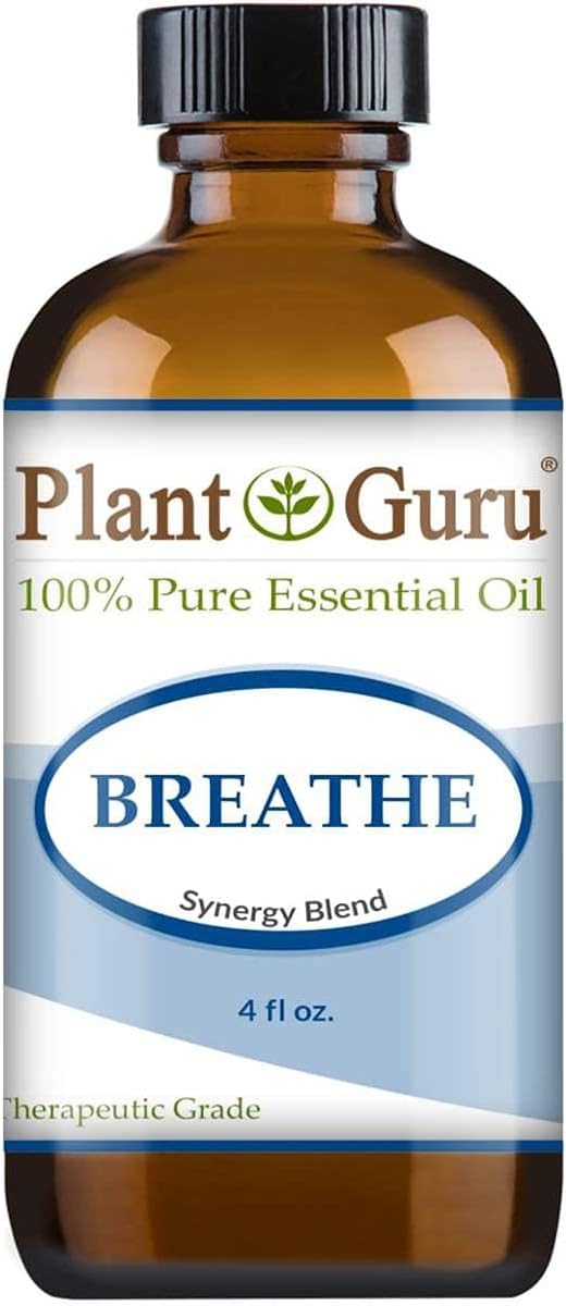 Breathe Essential Oil Blend 4oz Respiratory 100% Pure Therapeutic Grade.