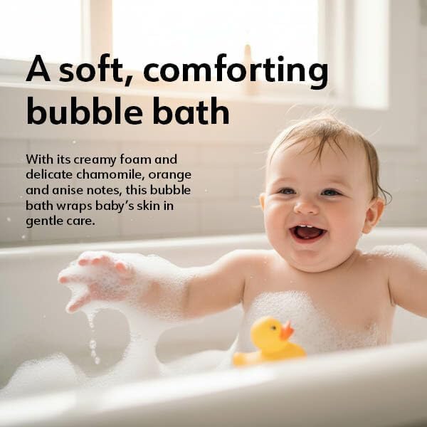 BioLove Bath Foam Bubble Bath Baby wash Care, Relaxing Foaming Bath, Bubble Bath for Babies Kids,Made with Essential Oils, Vegan Sulfate-Free Formula, 250 ml (8.4 oz,Chamomile,Orange, Star Anise