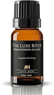 Hotel Diffuser Oil Inspired by The Ritz Carlton Hotel - Essential Oils for Humidifiers and Waterless Diffusers - Ritz Carlton Scent Diffuser Oil - Hotel Scents for Home - Glass Bottle & Dropper (10ml)