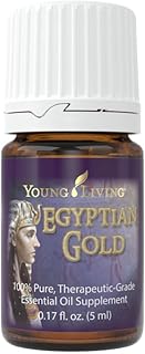 Young Living - Egyptian Gold Essential Oil 5 ml | Ancient Biblical Oils | Aromatic Devotion Blend | Exotic Musky Aroma | Spiritual Aromatherapy for Meditation & Relaxation