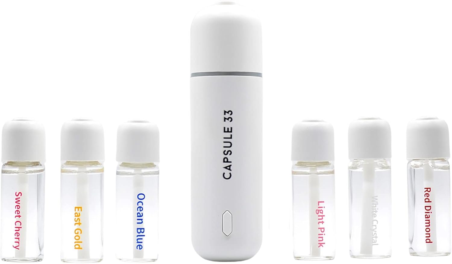 Car Perfume Diffuser, (UPGADED) Air freshener, Waterless Diffuser, Smart Ultrasonic Air Freshener with 6 Premium Fragrances, Automatic (On/Off), Car Gift for Men and Women (Black)