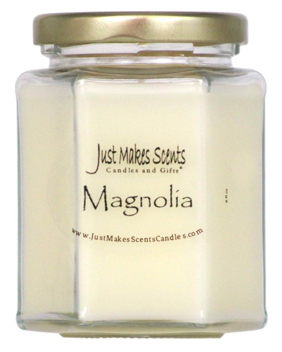 Magnolia Scented Blended Soy Candle