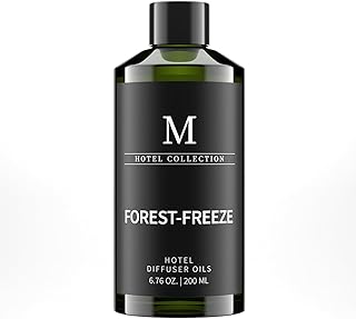 Hotel Collection Diffuser Oil- 6.76 Fl Oz/200ML-Forest-Freeze,Luxury Essential Oils for Diffuser Refill & Machines,Bigger Bottle, Bolder Aroma, Longer Lasting