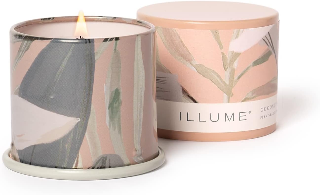 Illume, Candle Coconut Milk Mango Demi Vanity Tin 3 Ounce
