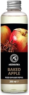 Baked Apple Refill Reed Diffuser 6.8 Fl Oz - Room Diffuser Refill - Home Fragrance - Room Freshener - Fresh and Long Lasting Fragrance