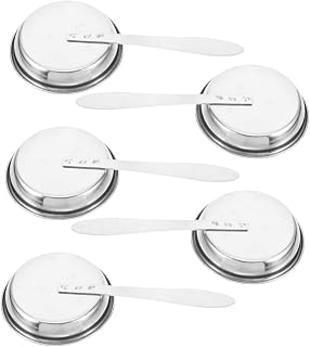 ABOOFAN 5pcs Candle Snuffer Set Stainless Steel Extinguisher Flame Snuffer for Candles Wick Dipper Home Decor