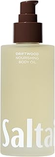 Saltair Body Oil – Silky After Shower and Bath Dry Oil for Women and Men – Non-Greasy, Well-Absorbing Moisturizer for Hydrating Dry Skin – Driftwood Scent, 4oz