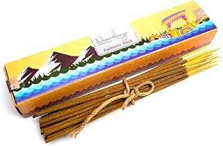 Nirmalaya Premium Luxury Natural Kashmiri Musk Incense Sticks | Natural & Charcoal Free | Pack of 40 Sticks, 100g | Ideal for Home, Office, Yoga, Meditation & Aromatherapy