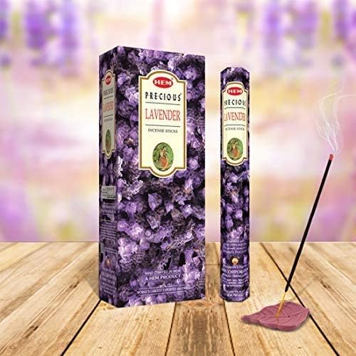 Hem Lavender Incense Sticks – Pack of 2 Boxes (240 Sticks Total) | Calming Floral Aroma for Relaxation, Meditation, Sleep & Home Fragrance | Long-Lasting Aromatherapy Incense