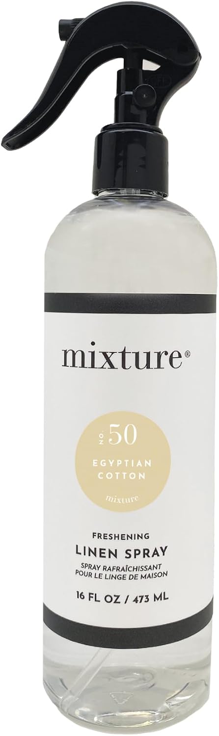Mixture No 50 Egyptian Cotton 16 fl oz Linen Spray-Essential Oil Based- Made in the USA