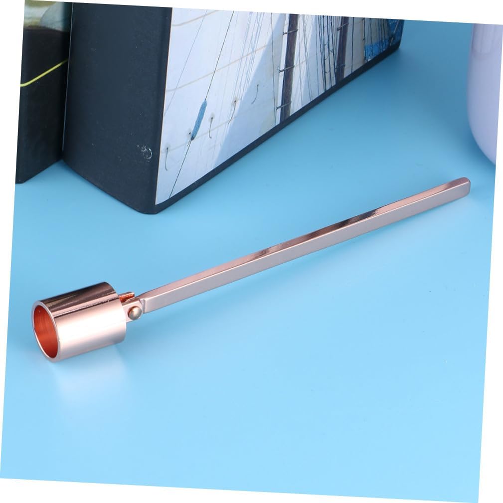 PRETYZOOM Candle Wick Extinguisher Snuffer Wick Trimmer Dipper Stainless Steel Accessory Set for Home Decor