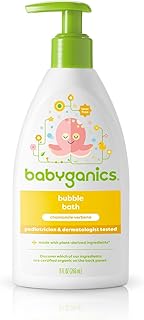 BabyGanics, Bubble Bath, Chamomile Verbena, 9 fl oz (266 ml)