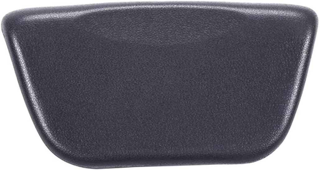 1PC Bath Pillow PU Leather Bath Spa Cushion Bathtub Ergonomic Head Neck Rest Support for Home Hot Tub Black