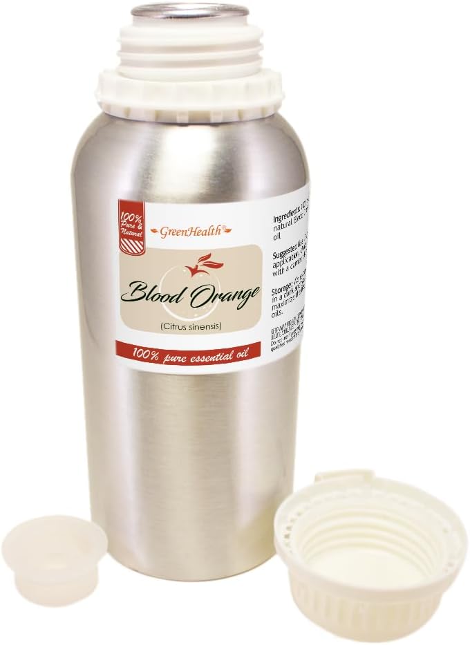 Blood Orange Essential Oil - 16 fl oz - Aluminum Bottle - GreenHealth