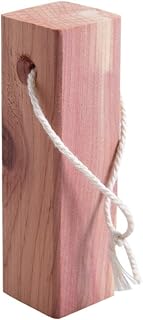 Aromatic Cedar Hang Ups Natural Aromatic Cedar Wood Hanging Sticks for Closet Freshener Drawers Storage Pack of 5