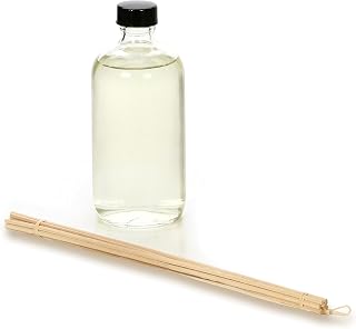 Hosley Aromatherapy Deal 200 Milliliter Vanilla Almond Reed Diffuser Refill. Ideal Gift for Wedding Party Bridal Reiki Spa Meditation P9