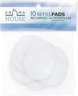 Aromapearl Aromatherapy unscented Refill Pads, 10 Count