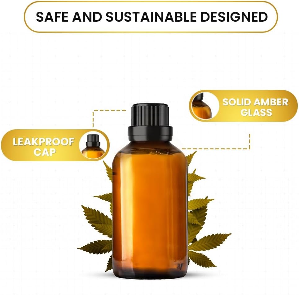 Peppermint Essential Oil | USDA Certified Organic Peppermint Oil | for Skin and Hair | Great Aroma for Diffuser and Aromatherapy | 30 ML