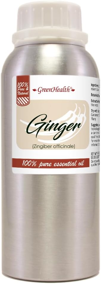 Ginger essential oil 8 fl oz aluminum bottle — MERA home fragrance