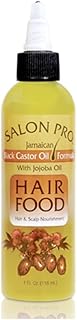 Salon Pro Hair Food Black Castor With Jojoba Oil 4oz, 4 Oz