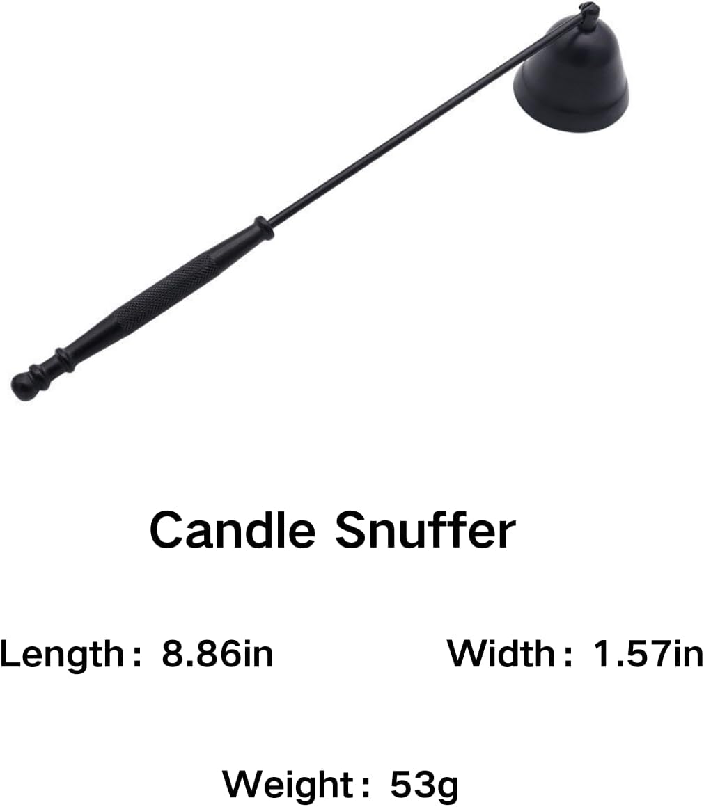 4-in-1 Candle Accessory Set – Candle Wick Trimmer, Candle Snuffer, Wick Dipper & Candle Tray