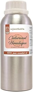 Cedarwood Himalayan Essential Oil – 8 fl oz (237 ml) Aluminum Bottle w/Plug Cap – 100% Pure Essential Oil – GreenHealth