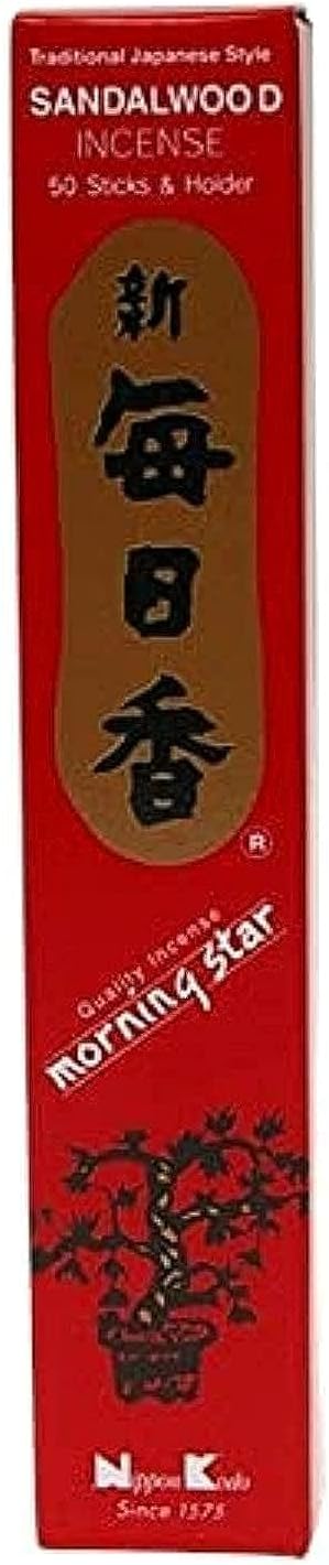 Incense, Morning Star Sandalwood (50 Sticks)