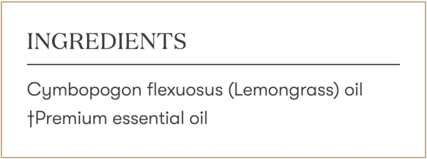 Young Living Lemongrass Essential Oil | 15 ml | Fresh Citrus Aroma for Diffusers, Massage & Aromatherapy | Cymbopogon Flexuosus Botanical Oil | Bright Lemon Scent | Seed to Seal Quality