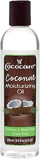 Cococare Coconut Moisturizing Oil, 8.5 fl oz - Lightweight Body Moisturizer Formulated with Natural Coconut Oil - Paraben-Free Body Oil for Bath, Shower, Massage, and Everyday Skin Care - 2 Pack
