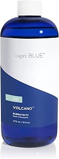 Capri Blue Luxury Bubble Bath for Women & Men - Relaxing Bath Products - Formulated with Watermelon & Pomegranate Extracts and Glycerin - Self Care Gifts for Women & Men (Volcano, 16 oz)