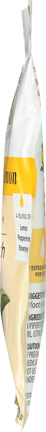Aura Cacia Aromatherapy Mineral Bath, Energizing Lemon, 2.5 ounce packet (Pack of 3)
