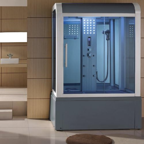 Sliding Door Steam Shower Enclosure Unit
