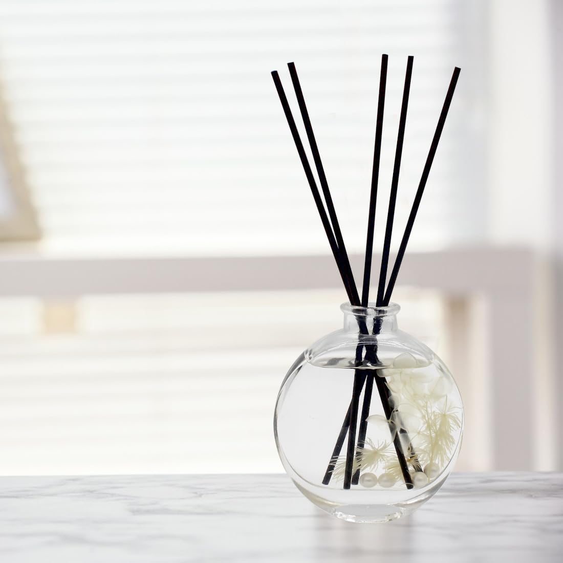Reed Diffuser Sticks - 3mm Rattan Fiber Sticks for Essential Oil Aroma Diffuser, Long-Lasting Aroma Diffuser Replacement Sticks (100 Count) (White, 10" x3mm)