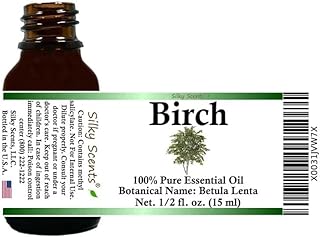 Birch Essential Oil (Betula Lenta) 100% Pure and Natural with Certified Child Resistant Cap 15 ML