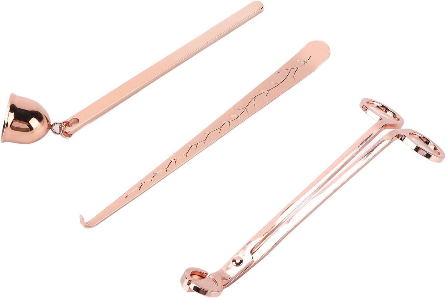 Zerodis Wick Trimmer Stainless Steel Candle Accessories Set for Home Decoration Gifts Christmas Valentine's Day Other Collectibles