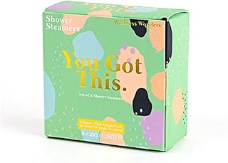 Gift Republic You Got This Shower Steamers Ginger Grapefruit & Orange Scented Aromatherapy Shower Steamers Pack of 8 Shower Bombs Pampering Gift Set