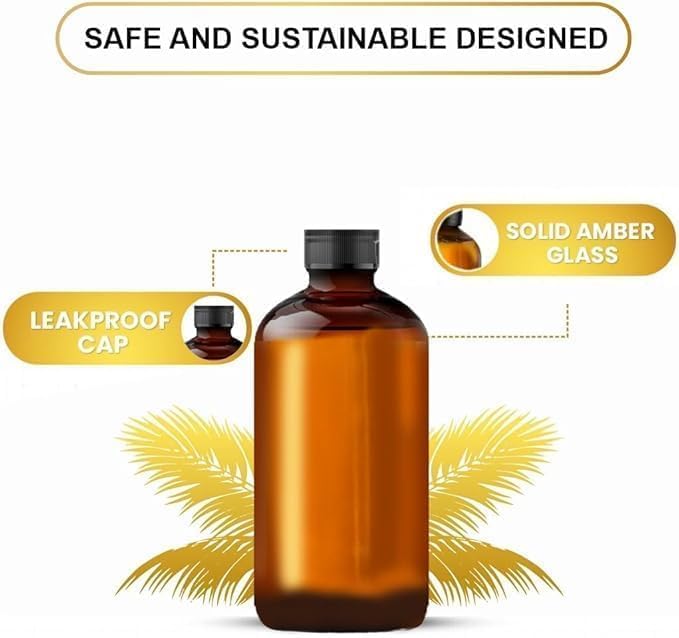 Rosemary Essential Oil | USDA Certified Organic Rosemary Oil for Hair Growth and Skin | Aromatherapy & Diffuser | 1.7 fl. Oz