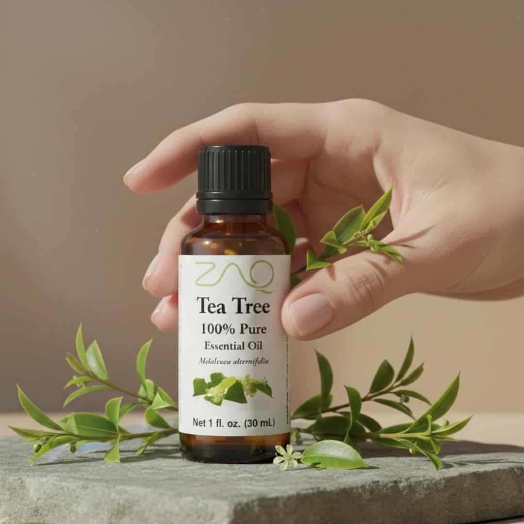 ZAQ 100 Percent Pure Aromatherapy Essential Oil, Tea Tree