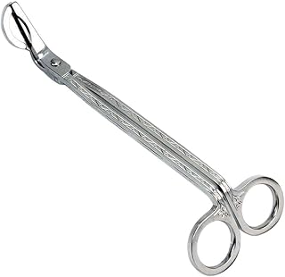 STONCEL 1PC Candle Trimmer Wick Catcher Stainless Steel, Silver