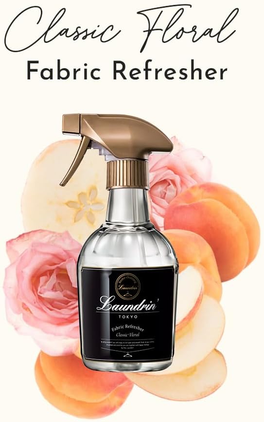 Laundrin Fabric Refresher Spray - Classic Floral, 300ml Odor Eliminator