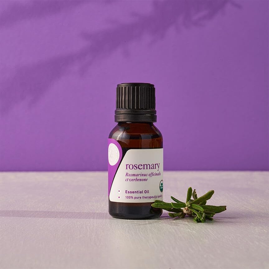 Aromatics International Premium Organic Rosemary ct Verbenone Essential Oil 5ml | 100% Pure Essential Oil for Diffusion & Aromatherapy
