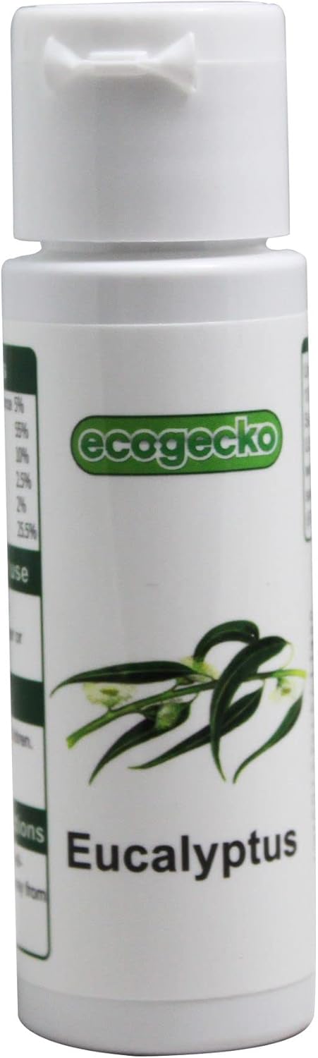 Ecogecko Fragrant Aroma Oil for Water Based Air Revitalizer Air Freshener, 4 Scent Pack (Cinnamon, Eucalyptus, Lavender and Orange Peel) 4x30ML