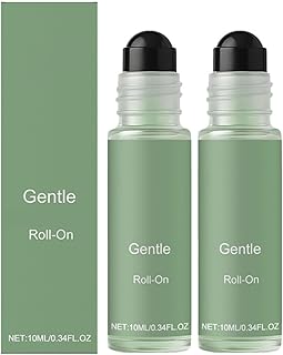 2PCS Anti-Dizzy Roll-On, Natural Ingredients, Fast-Acting Essential Oils, Portable Travel Ease Roll On