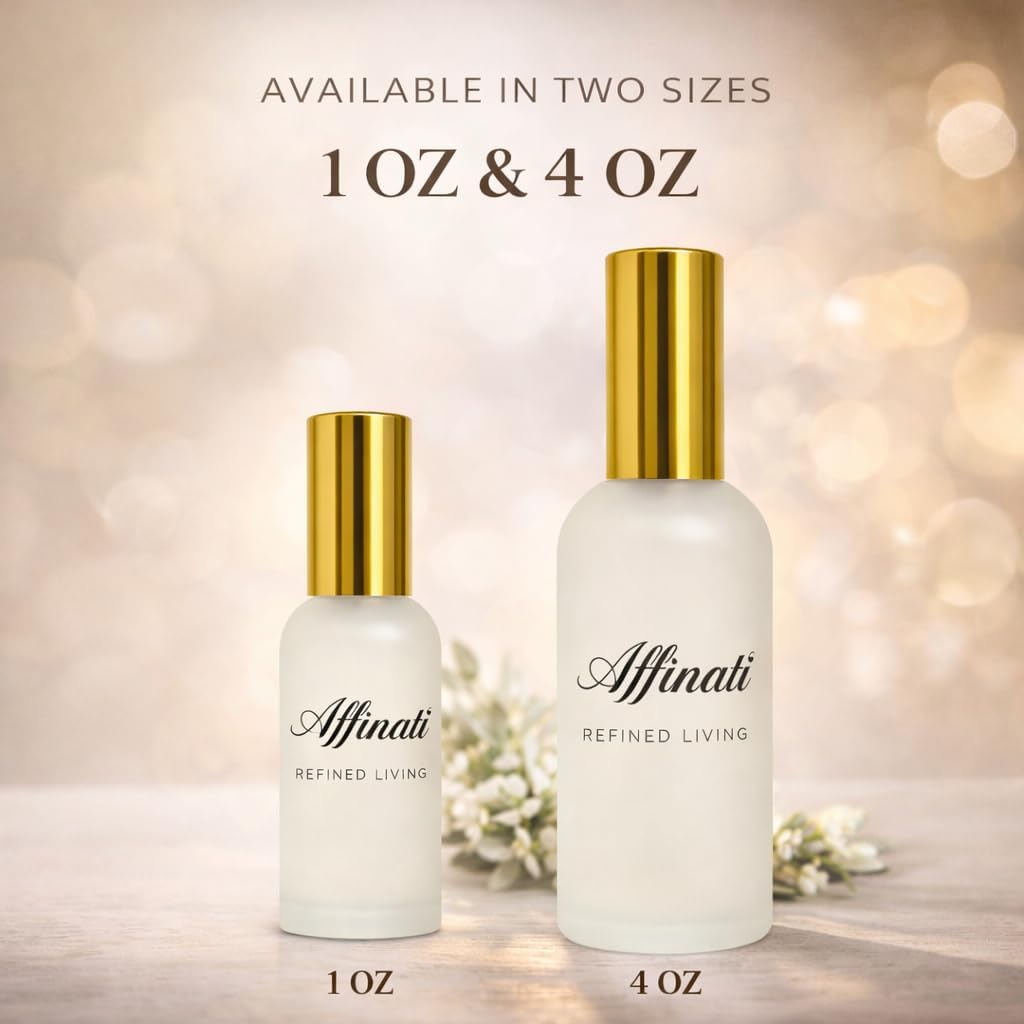 Affinati Toasted Coconut Room Spray, 4 oz – Highly Fragrant Warm Sweet Gourmet Home Fragrance, Air Freshener Odor Eliminator, Cozy Room Spray