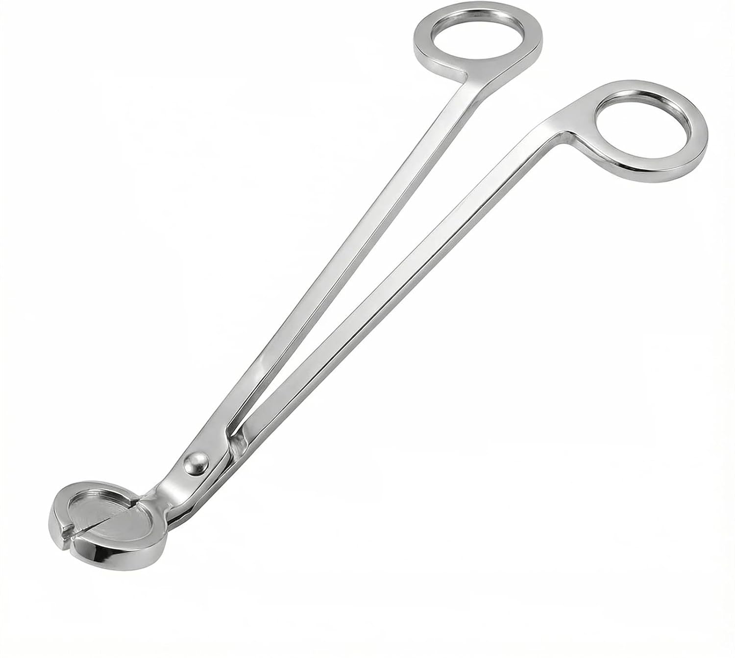 Candle Snuffer, Candlesnuffers Wick Snuffer Candle Accessory, Stainless Steel Wick Flame Extinguisher for Putting Out Candle Flame Safely (Silver Candle Wick Trimmer)