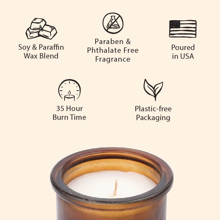 Northern Lights Candles Spirit Candles, Dark Rum & Oak